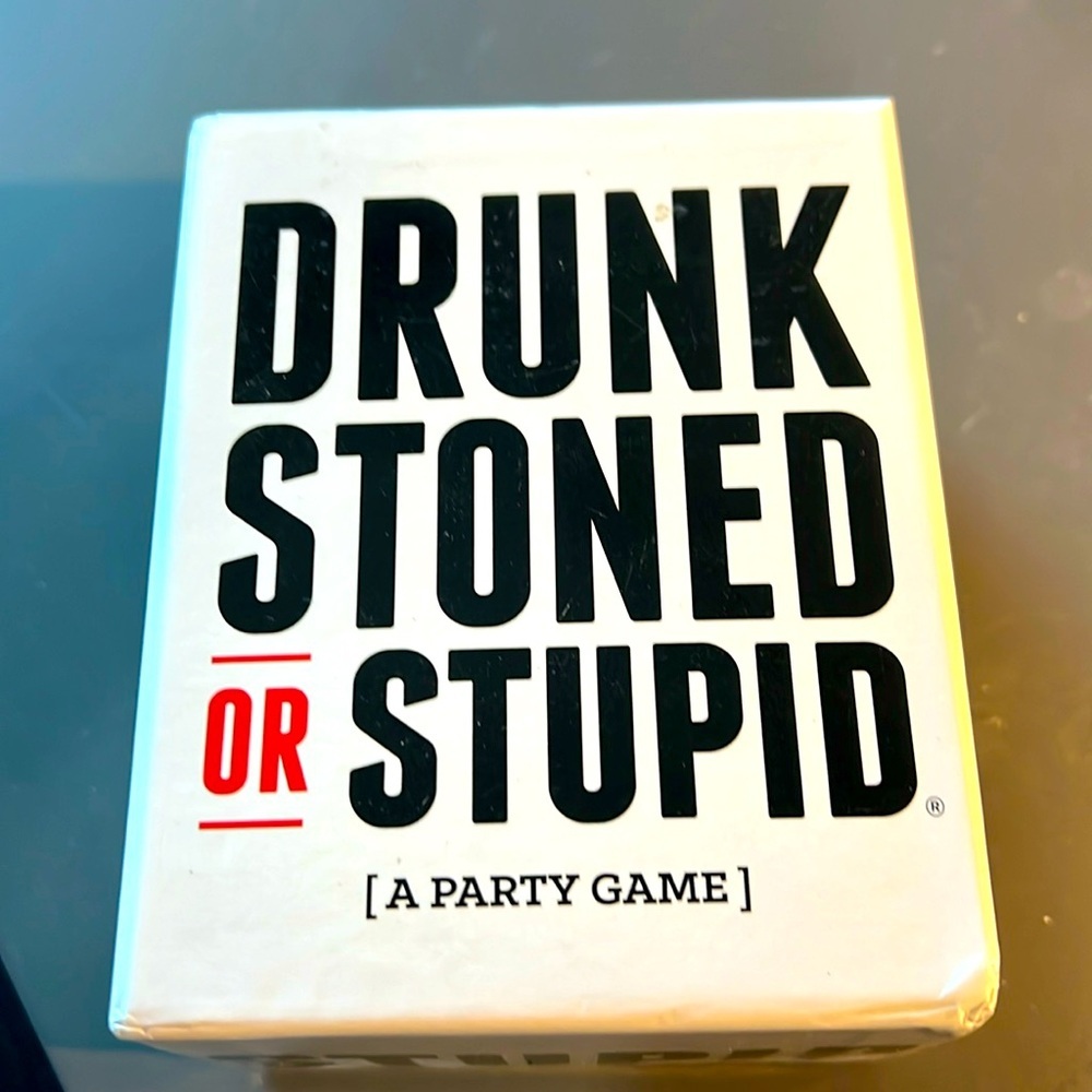 Drunk Stoned or Stupid Party Game